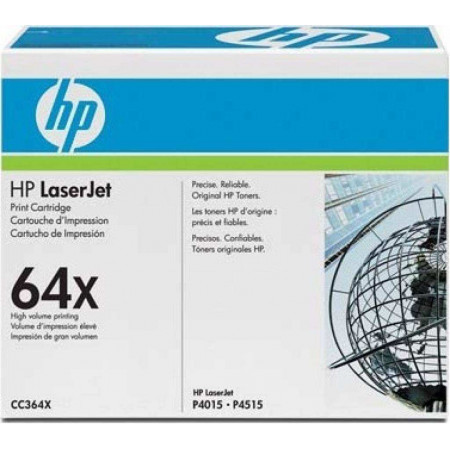 Картридж CC364X / CE390X (64X / 90X) совместимый для HP
