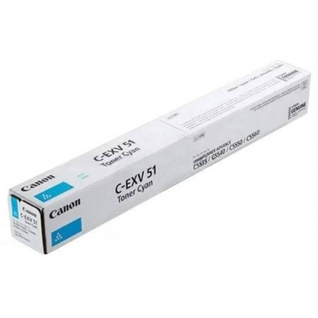 Заправка картридж Canon C-EXV51C