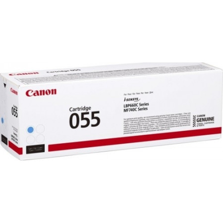 Картридж Cartridge 055 C <span class='no_chip' data-toggle='tooltip' data-original-title='Необходимо установить старый чип, либо купить чип для работы картриджа.'>без чипа</span> совместимый для Canon