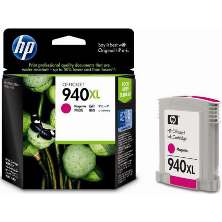 Картридж HP C4908A 940XL Magenta пигментный