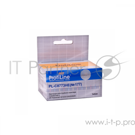 Картридж C8773HE 177 Yellow водный совместимый для HP
