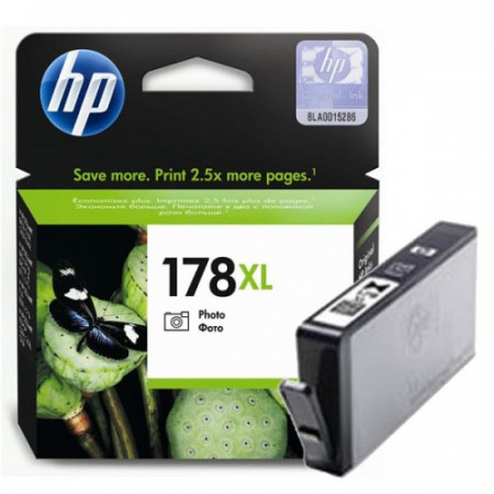 Картридж HP CB322HE (178XL) Photo Black водный