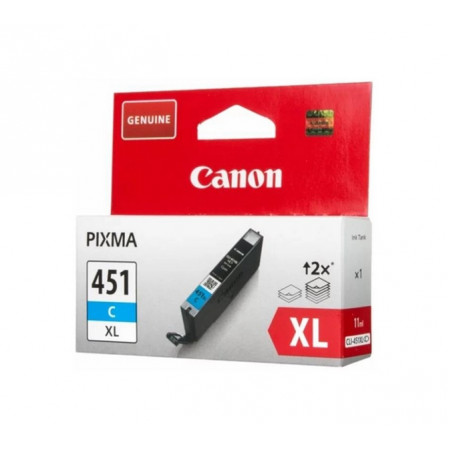 Картридж Canon CLI-451C XL Cyan водный