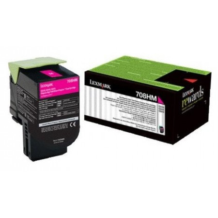 Тонер-картридж 70C8HM0 совместимый для Lexmark