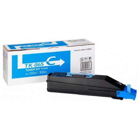Картридж TK-865C совместимый для Kyocera