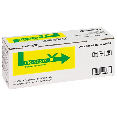 Тонер-туба TK-5150Y совместимая для Kyocera