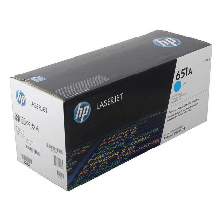 Картридж CE341A (651A) совместимый для HP