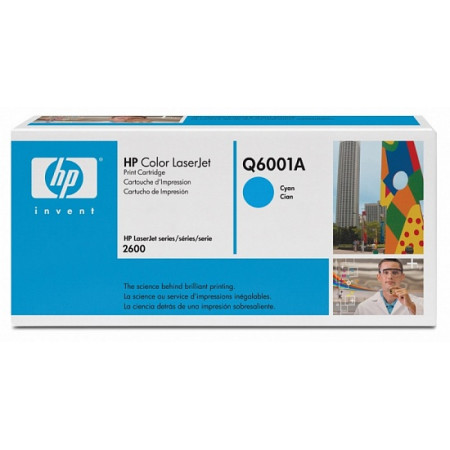 Картридж Q6001A / 707C (124A) совместимый для HP и Canon
