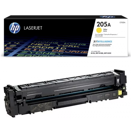Картридж CF532A (205A) совместимый для HP